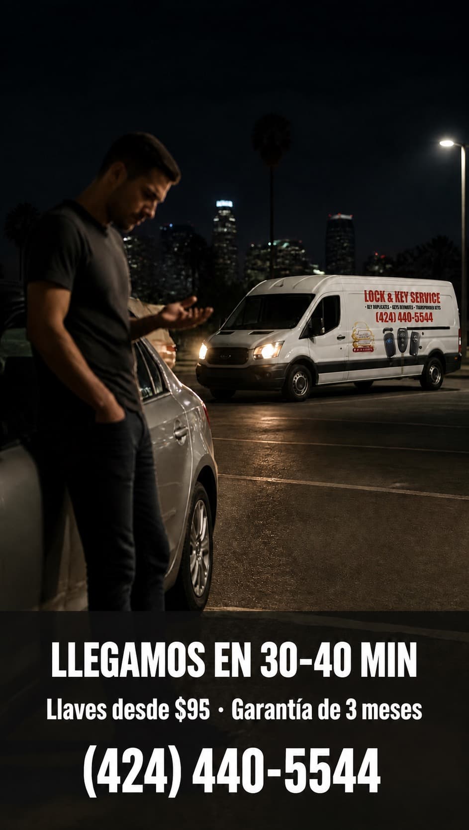 LAX Keys nighttime emergency service